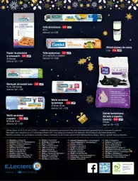Gazetka promocyjna E Leclerc - Gazetka - ważna od 24.12 do 24.12.2021 - strona 32 - produkty: Piec, Top, Sos, Por, Noż, Koc, Papier, Worki na śmieci, Stek, Szal, Kosz, Tonik, Sport, Stock, Worki na śmiec, Znicz, Papier do pieczenia, Olej, Wkład olejowy