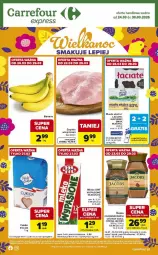 Gazetka promocyjna Carrefour - Gazetka Express - Gazetka - ważna od 30.03 do 30.03.2026 - strona 1 - produkty: Cukier, Kawa, Mlekovita, Szynka, Jacobs, Masło, Mleko
