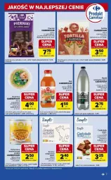 Gazetka promocyjna Carrefour - Gazetka Express - Gazetka - ważna od 30.03 do 30.03.2026 - strona 7 - produkty: Piernik, Hummus, Sok, Ser, Mus, Kukurydza konserwowa, Tortilla, Smalec, Czekolada, Napój, Kukurydza, Kokos