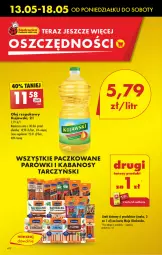 Gazetka promocyjna Biedronka - Od czwartku - Gazetka - ważna od 22.05 do 22.05.2024 - strona 6 - produkty: Kujawski, Tera, Olej rzepakowy, Kabanos, Olej