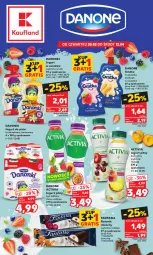 Gazetka promocyjna Kaufland - Oferta ważna od  30.03.2023 do 12.04.2023 lub do wyczerpania zapasów - Gazetka - ważna od 12.04 do 12.04.2023 - strona 1 - produkty: Gra, Danone, Jogurt, Danonki, Activia, Tonik, Baton, Fanta, Jogurt pitny, Fa