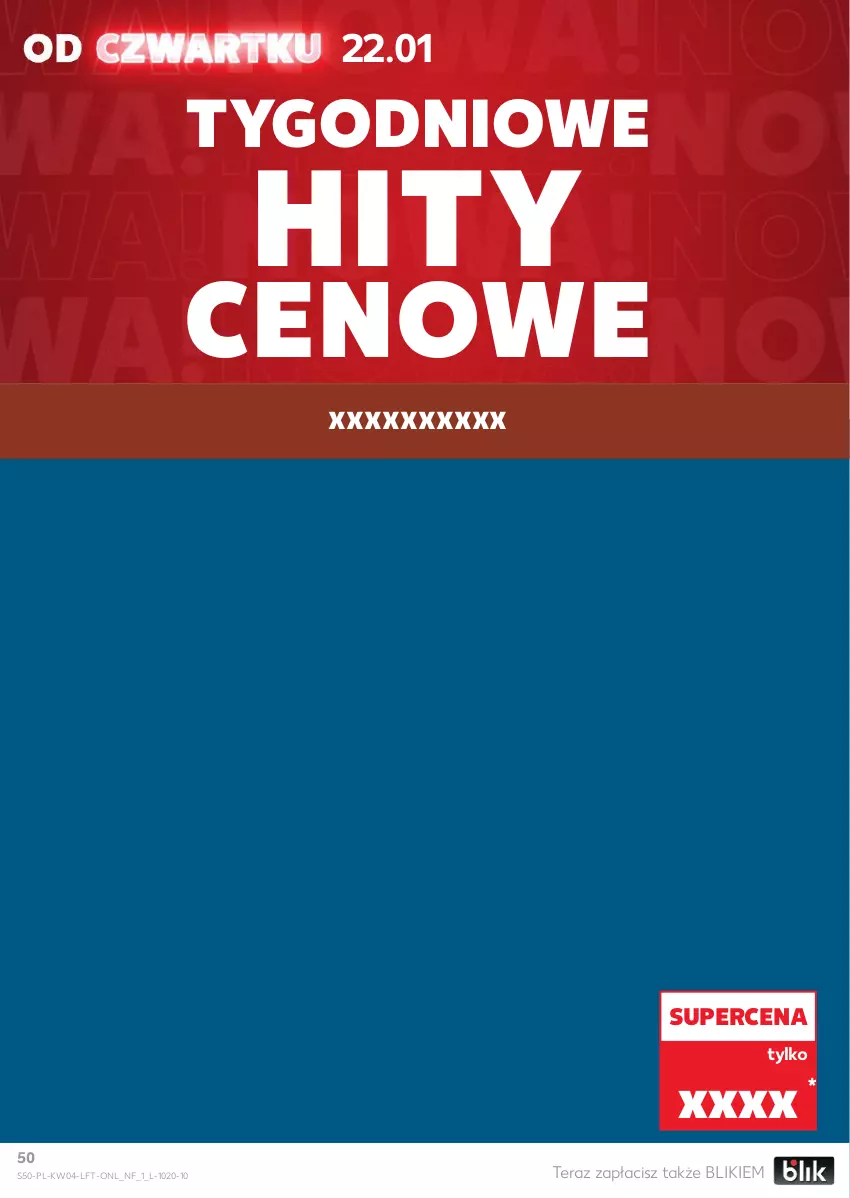 Gazetka promocyjna Kaufland - Gazetka tygodnia - ważna 22.01 do 28.01.2026 - strona 50 - produkty: Tera