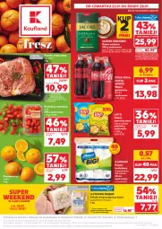 Gazetka promocyjna Kaufland - Gazetka tygodnia - Gazetka - ważna od 28.01 do 28.01.2026 - strona 1 - produkty: Sok, Mus, Papier, Szynka wieprzowa, Szal, Chipsy, Kawa mielona, Kawa, Kosz, Coca-Cola, Pomarańcze, Jacobs Krönung, Papier toaletowy, Szynka, Schab wieprzowy, Napój gazowany, Fanta, Jacobs, Sprite, Lay’s, Napój, Olej, Pomidory, Fa