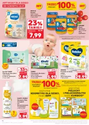 Gazetka promocyjna Kaufland - Gazetka tygodnia - Gazetka - ważna od 28.01 do 28.01.2026 - strona 46 - produkty: Płyn do kąpieli, HiPP, Por, Gerber, Pieluchy, Majtki, Bebiko, Chusteczki, Kosmetyki dla dzieci, Szampon, Danie dla dzieci, Dzieci, Pieluchomajtki, Waga, Nestlé, Kindii, Fa