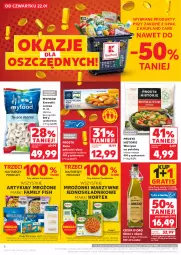 Gazetka promocyjna Kaufland - Gazetka tygodnia - Gazetka - ważna od 28.01 do 28.01.2026 - strona 6 - produkty: Warzywa, Frosta, Sok, Por, Gin, Gra, Paluszki rybne, Krewetki, Oliwa z oliwek, Waga, Hortex, Fa, Oliwa