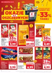 Gazetka promocyjna Kaufland - Gazetka tygodnia - Gazetka - ważna od 28.01 do 28.01.2026 - strona 8 - produkty: Cheetos, Sok, Ser, Kawa ziarnista, Chipsy, Kawa, Chrupki, Czekolada, Przysnacki, Delicje, Herbata, Gala, Ogród, Biszkopty, Herbapol, Herbata owocowa, Fa