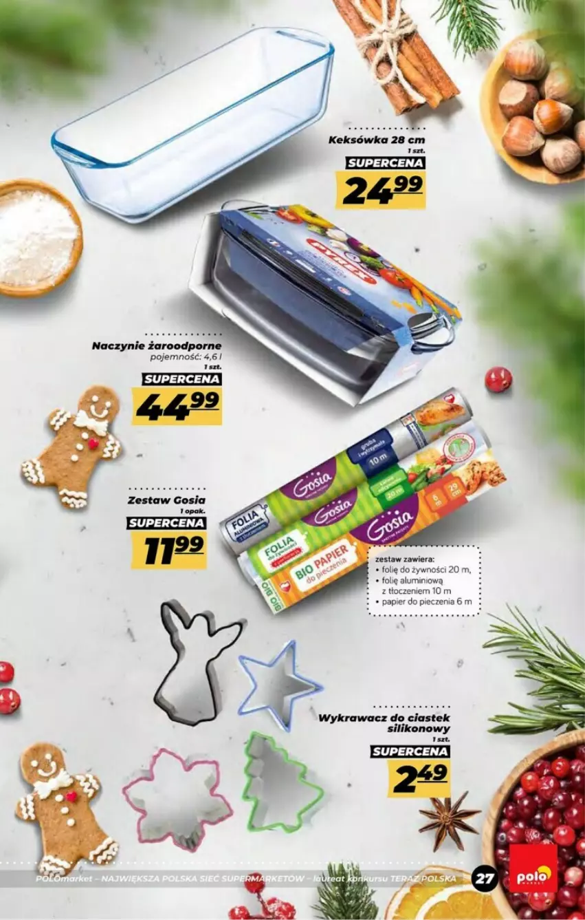 Gazetka promocyjna PoloMarket - ważna 10.11 do 23.12.2023 - strona 20 - produkty: Papier, Papier do pieczenia, Piec