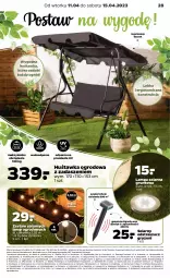 Gazetka promocyjna Netto - Akcesoria i dodatki - Gazetka - ważna od 15.04 do 15.04.2023 - strona 3 - produkty: Kujawski, Top, Sok, Por, Gry, Huśtawka, Podlaski, Stock, Grunt, Lampa, Ogród, Fa