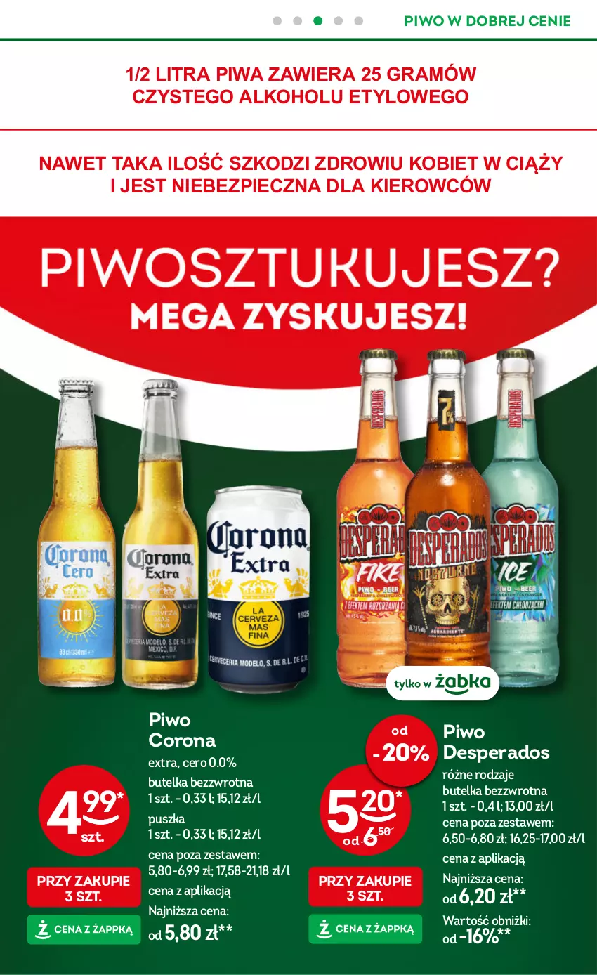 Gazetka promocyjna Żabka - ważna 22.05 do 04.06.2024 - strona 27 - produkty: Desperados, Gra, Piec, Piwa, Piwo