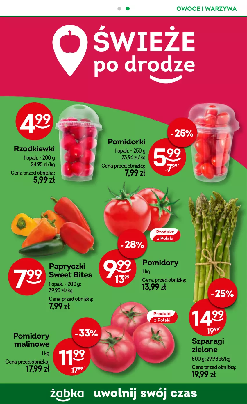 Gazetka promocyjna Żabka - ważna 22.05 do 04.06.2024 - strona 55 - produkty: Owoce, Pomidorki, Pomidory, Warzywa