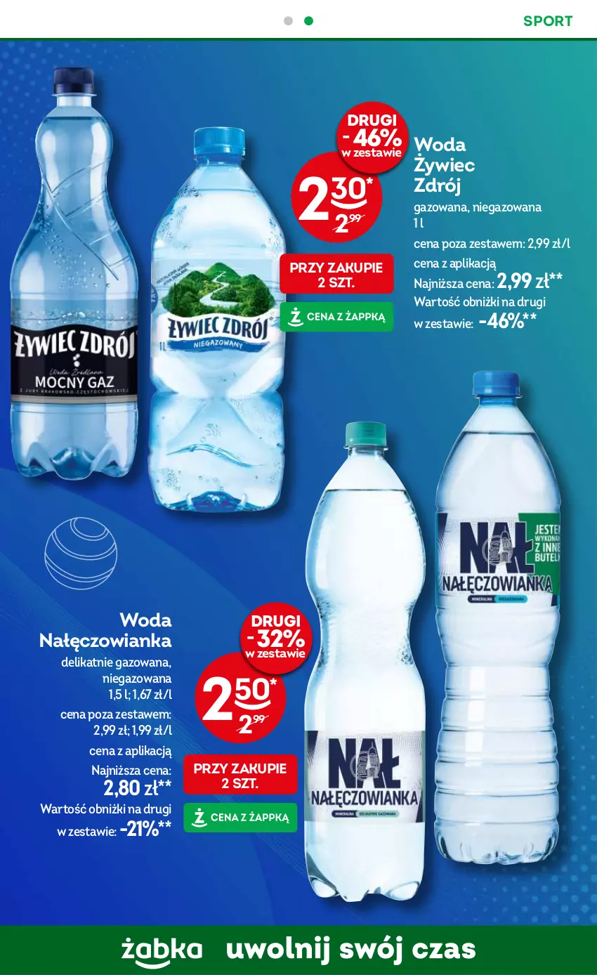 Gazetka promocyjna Żabka - ważna 22.05 do 04.06.2024 - strona 57 - produkty: Nałęczowianka, Por, Sport, Woda