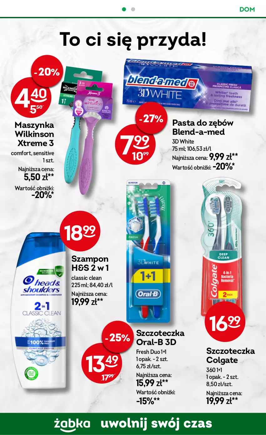 Gazetka promocyjna Żabka - ważna 22.05 do 04.06.2024 - strona 64 - produkty: Blend-a-Med, Colgate, LG, Maszynka, Pasta do zębów, Szampon, Szczoteczka, Szynka