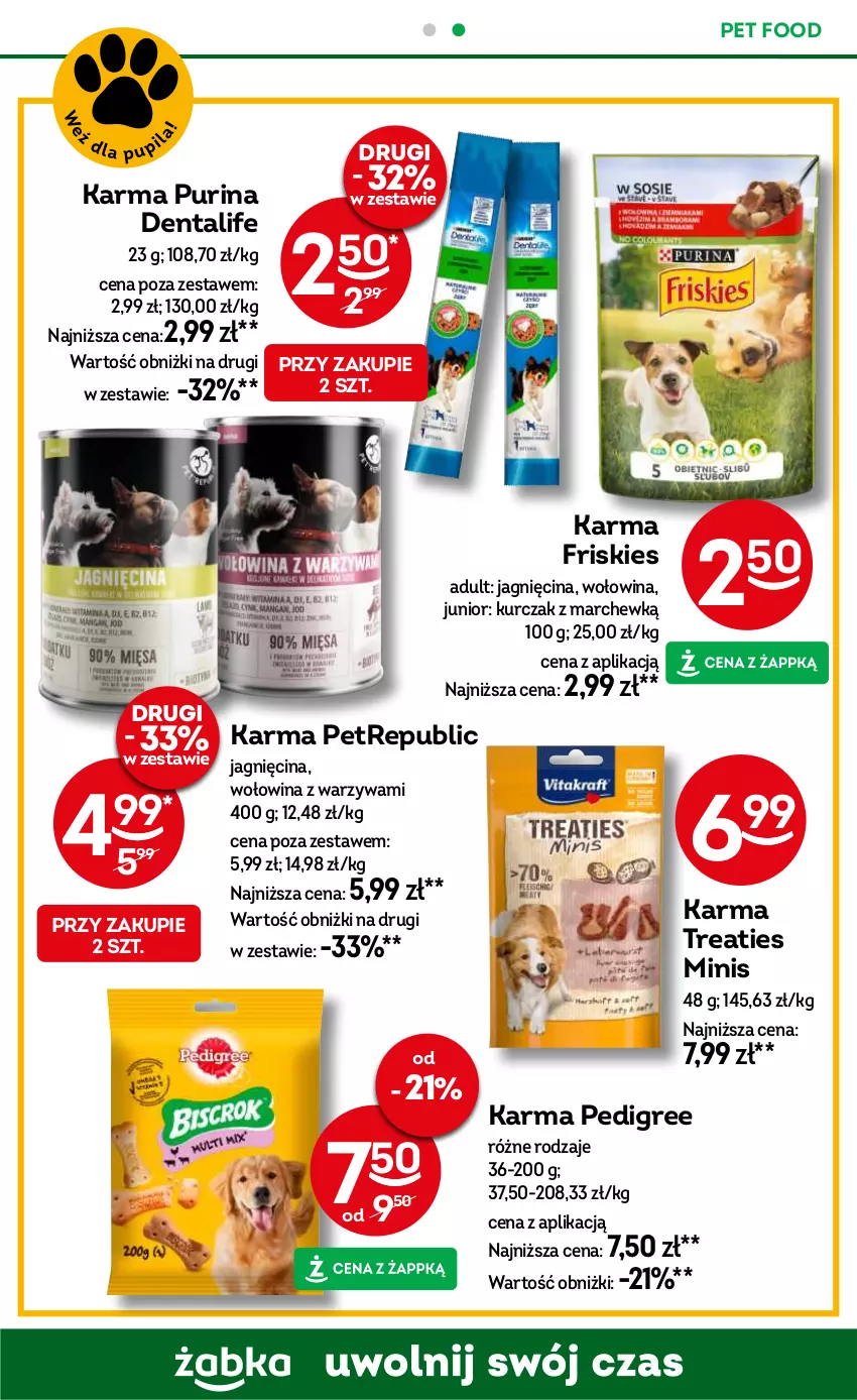 Gazetka promocyjna Żabka - ważna 22.05 do 04.06.2024 - strona 67 - produkty: Friskies, Kurczak, Pedigree, Pur, Purina, Warzywa, Wołowina