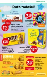 Gazetka promocyjna Żabka - Gazetka - ważna od 04.06 do 04.06.2024 - strona 18 - produkty: Ciastka, Top, Twix, Mleczko, Czekolada, Ptasie mleczko, Baton, Mleczna kanapka, Kinder