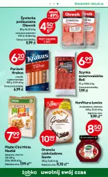 Gazetka promocyjna Żabka - Gazetka - ważna od 04.06 do 04.06.2024 - strona 47 - produkty: Kurczak, Krakus, Gra, Bell, Parówki, Sante, Szynka, Konfitura, Cini Minis, Olewnik, Granola, Nestlé