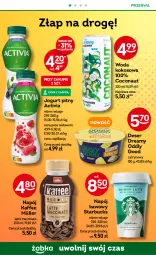 Gazetka promocyjna Żabka - Gazetka - ważna od 04.06 do 04.06.2024 - strona 50 - produkty: Ser, Jogurt, Chia, Activia, Müller, Deser, Woda, Napój, Jogurt pitny, Kokos