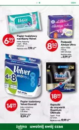Gazetka promocyjna Żabka - Gazetka - ważna od 04.06 do 04.06.2024 - strona 65 - produkty: Rum, Papier, Papier toaletowy, Velvet, Always, Podpaski, Zmywarki, Always Ultra