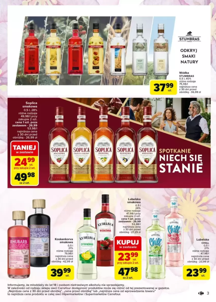 Gazetka promocyjna Carrefour - ważna 03.03 do 15.03.2025 - strona 6 - produkty: Fa, Por, Soplica, Wódka