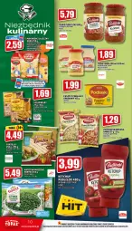 Gazetka promocyjna Topaz - Gazetka - Gazetka - ważna od 16.03 do 16.03.2022 - strona 10 - produkty: Ketchup, Makaron, Warzywa, Top, Sos, Sok, Winiary, Tortilla, Pudliszki, Heinz, Szpinak, Hortex, K2