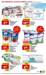 Gazetka promocyjna Lidl - GAZETKA - Gazetka - ważna od 06.03 do 06.03.2021 - strona 29 - produkty: Serek wiejski, Jogurt naturalny, Ser, Jogurt owocowy, Piątnica, Jogurt, Tera, Serek, Pilos, Rolada, Owoce, Deser, Monte