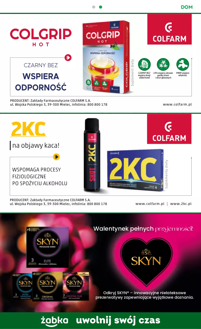 Gazetka promocyjna Żabka - ważna 08.02 do 14.02.2023 - strona 45 - produkty: Prezerwatyw, Skyn