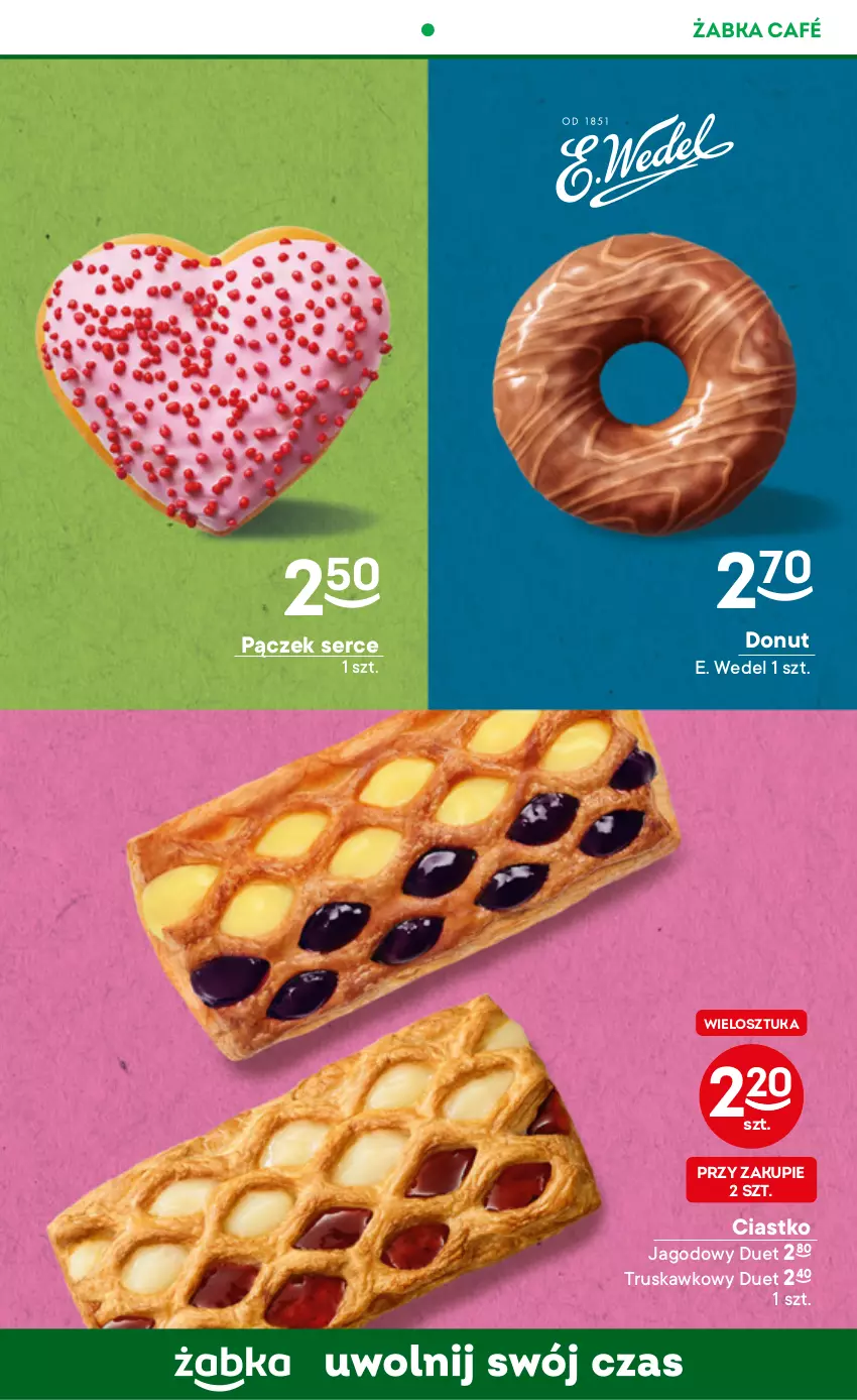 Gazetka promocyjna Żabka - ważna 08.02 do 14.02.2023 - strona 9 - produkty: Donut, E. Wedel, Pączek, Ser