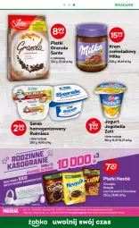 Gazetka promocyjna Żabka - Gazetka - ważna od 14.02 do 14.02.2023 - strona 28 - produkty: Ser, Gra, Nesquik, Zott, Bell, Jogurt, Rolmlecz, Sante, Serek homogenizowany, Lion, Serek, Bella, Jogobella, Granola, Nestlé, Milka