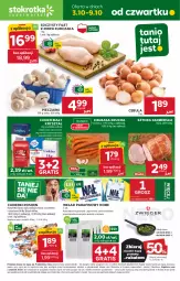 Gazetka promocyjna Stokrotka - Supermarket - Gazetka - ważna od 09.10 do 09.10.2024 - strona 1 - produkty: Piec, Kurczak, Cebula, Gra, Szynka farmerska, Filet z piersi kurczaka, Cukier, Szynka, Kiełbasa krucha, Cukierki, Kiełbasa, HP, Fa