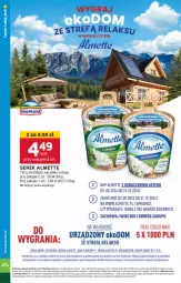 Gazetka promocyjna Stokrotka - Supermarket - Gazetka - ważna od 09.10 do 09.10.2024 - strona 12 - produkty: Ser, Serek, Almette, HP