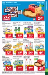 Gazetka promocyjna Stokrotka - Supermarket - Gazetka - ważna od 09.10 do 09.10.2024 - strona 13 - produkty: Rycki Edam, Serek wiejski, Jogurt naturalny, Ser, Gra, Ementaler, Zott, Jogurt, Actimel, Activia, Serek homogenizowany, Serek, Edam, Mleko zagęszczone, Danio, Delma, Deser, Gouda, Napój, Almette, Monte, Mleko, HP