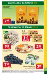 Gazetka promocyjna Stokrotka - Supermarket - Gazetka - ważna od 09.10 do 09.10.2024 - strona 3 - produkty: Tchibo, Ser, Gra, Twaróg, Kawa mielona, Kawa, Mlekovita, Palma, Winogrona, Tchibo Family, Ciasto sernik, Wino, Mleko, HP, Fa