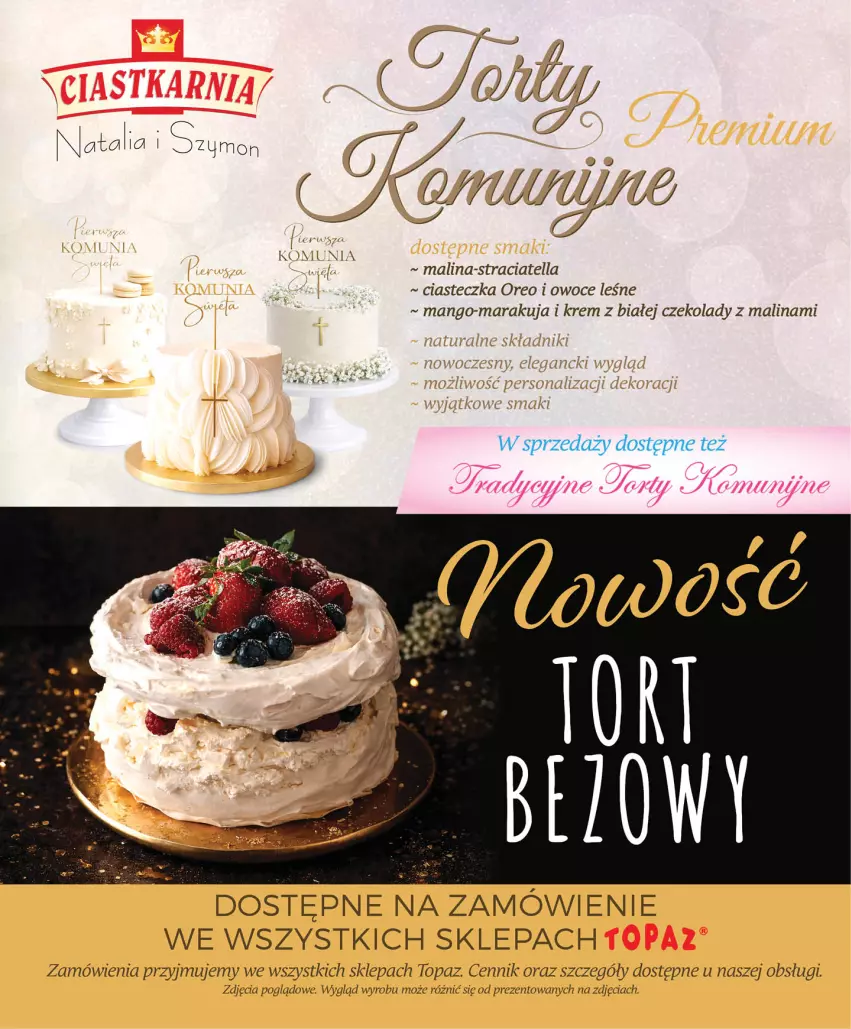 Gazetka promocyjna Topaz - Gazetka - ważna 14.05 do 20.05.2026 - strona 13 - produkty: Mango, Oreo, Owoce, Top