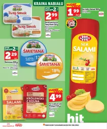 Gazetka promocyjna Topaz - Gazetka - Gazetka - ważna od 20.05 do 20.05.2026 - strona 26 - produkty: Serek puszysty, Top, Ser, Salami, Królewski, Piątnica, Mlekovita, Serek, Vita C, Twój Smak, Mleko