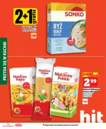 Gazetka promocyjna Topaz - Gazetka - Gazetka - ważna od 20.05 do 20.05.2026 - strona 28 - produkty: Makaron, Top, Ryż, Sonko, Ryż biały