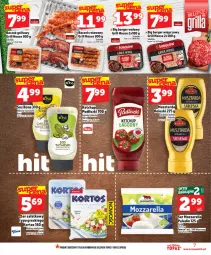 Gazetka promocyjna Topaz - Gazetka - Gazetka - ważna od 20.05 do 20.05.2026 - strona 7 - produkty: Mozzarella, Ketchup, Top, Sos, Sok, Sokołów, Burger, Boczek, Grill