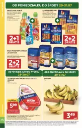 Gazetka promocyjna Stokrotka - Market - Gazetka - ważna od 31.07 do 31.07.2024 - strona 6 - produkty: Lubella, Banany, Krakus, Sok, Ser, Gra, Bell, Parówki, Szynka konserwowa, Szynka, Mąka, Kubuś, Bella, Gala, Napój, Berlinki, HP