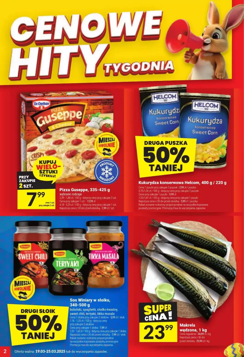 Gazetka promocyjna Twoj Market - ważna 19.03 do 25.03.2025 - strona 12 - produkty: Fa, Kukurydza, Sos, Spaghetti, Winiary