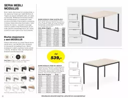 Gazetka promocyjna AJ Produkty - Biuro - Gazetka - ważna od 31.03 do 31.03.2021 - strona 10 - produkty: Sok, Ser, Rama, Biurka, Biurko, Biuro