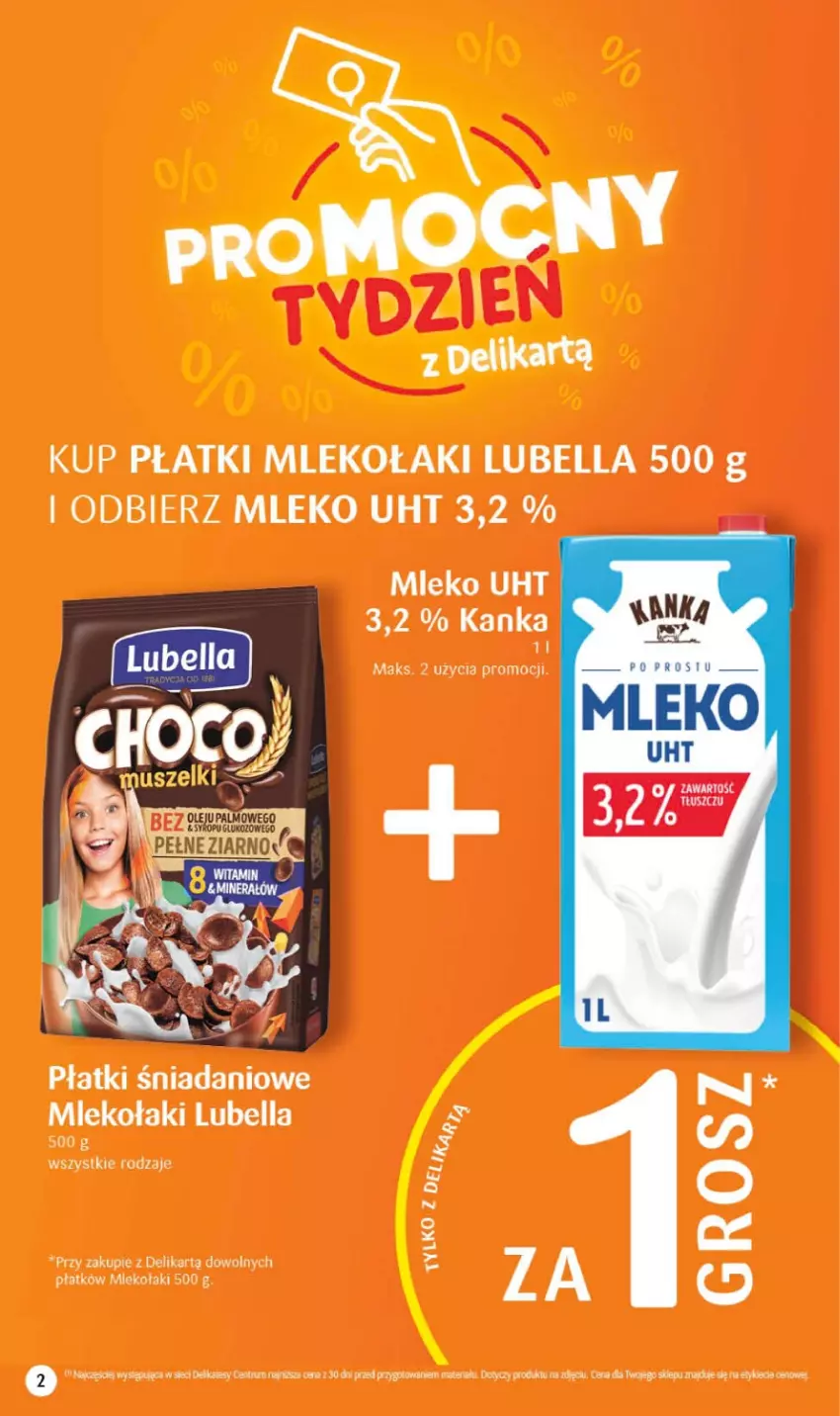 Gazetka promocyjna Delikatesy Centrum - Gazetka DC25 - ważna 29.06 do 05.07.2023 - strona 2 - produkty: Bell, Bella, Danio, Lubella, Mleko, Rum