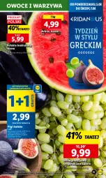 Gazetka promocyjna Lidl - GAZETKA - Gazetka - ważna od 07.08 do 07.08.2024 - strona 17 - produkty: Warzywa, Gra, Winogrona, Figi, Owoce, Arbuz, Wino