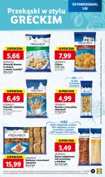 Gazetka promocyjna Lidl - GAZETKA - Gazetka - ważna od 07.08 do 07.08.2024 - strona 23 - produkty: Ser, Orzeszki, Chipsy, Sezam, Baton, Chleb, Orzeszki ziemne, Gyros