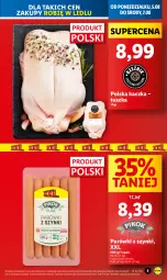 Gazetka promocyjna Lidl - GAZETKA - Gazetka - ważna od 07.08 do 07.08.2024 - strona 5 - produkty: Parówki, Parówki z szynki, Kaczka, Tusz