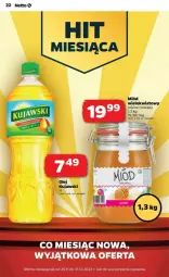 Gazetka promocyjna Netto - Gazetka - ważna od 13.12 do 13.12.2023 - strona 15 - produkty: Kujawski, Miód, Olej, Fa
