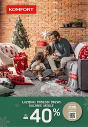 Gazetka promocyjna Komfort - Gazetka - Gazetka - ważna od 20.12 do 20.12.2022 - strona 1 - produkty: Drzwi, Meble