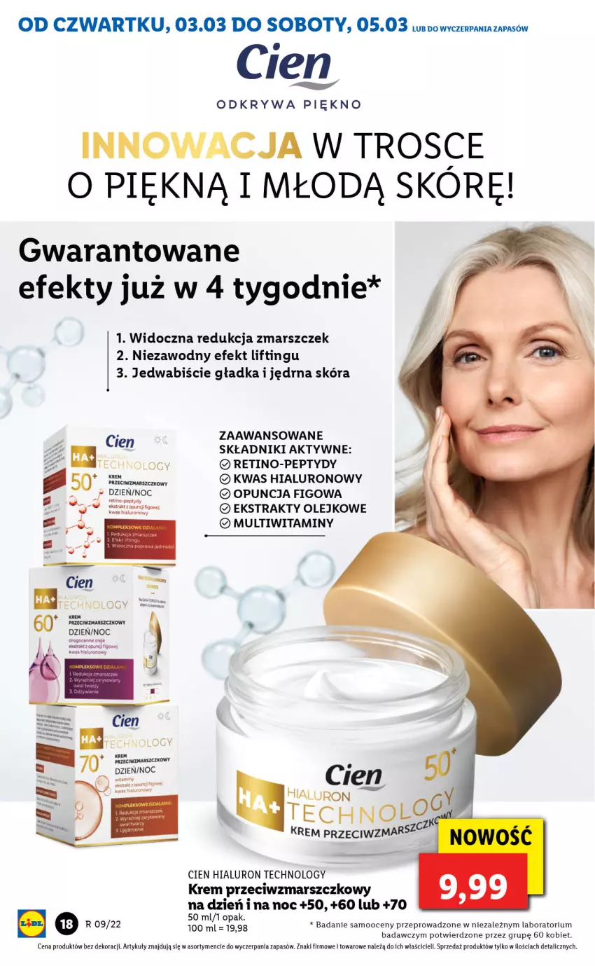 Gazetka promocyjna Lidl - GAZETKA - ważna 03.03 do 05.03.2022 - strona 18 - produkty: Krem przeciwzmarszczkowy, Mars, Olej