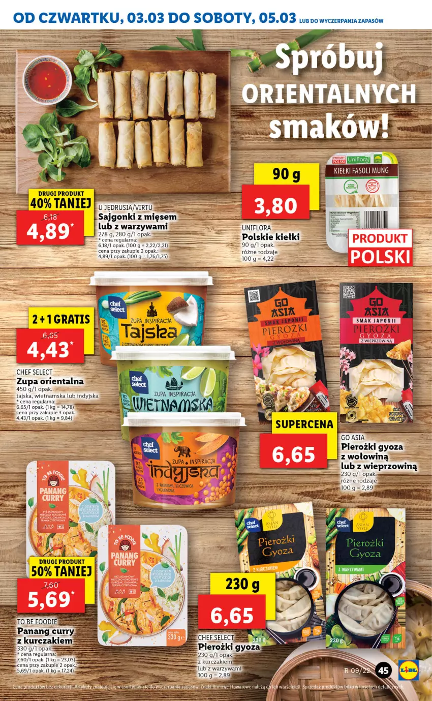 Gazetka promocyjna Lidl - GAZETKA - ważna 03.03 do 05.03.2022 - strona 45 - produkty: Warzywa, Zupa