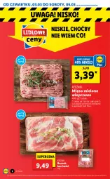 Gazetka promocyjna Lidl - GAZETKA - Gazetka - ważna od 05.03 do 05.03.2022 - strona 2 - produkty: Mięso mielone, Boczek bez kości, Boczek, Waga, Mięso