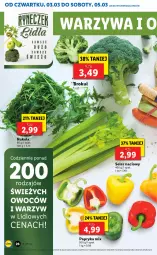 Gazetka promocyjna Lidl - GAZETKA - Gazetka - ważna od 05.03 do 05.03.2022 - strona 26 - produkty: Warzywa, Papryka, Rukola, Seler naciowy