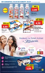Gazetka promocyjna Lidl - GAZETKA - Gazetka - ważna od 05.03 do 05.03.2022 - strona 41 - produkty: Por, Danone, Zott, Tonik, Baton, Fanta, Monte, Fa