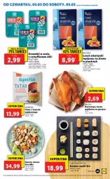 Gazetka promocyjna Lidl - GAZETKA - Gazetka - ważna od 05.03 do 05.03.2022 - strona 43 - produkty: Sos, Tusz, Sushi, Owoce morza, Krewetki, Owoce